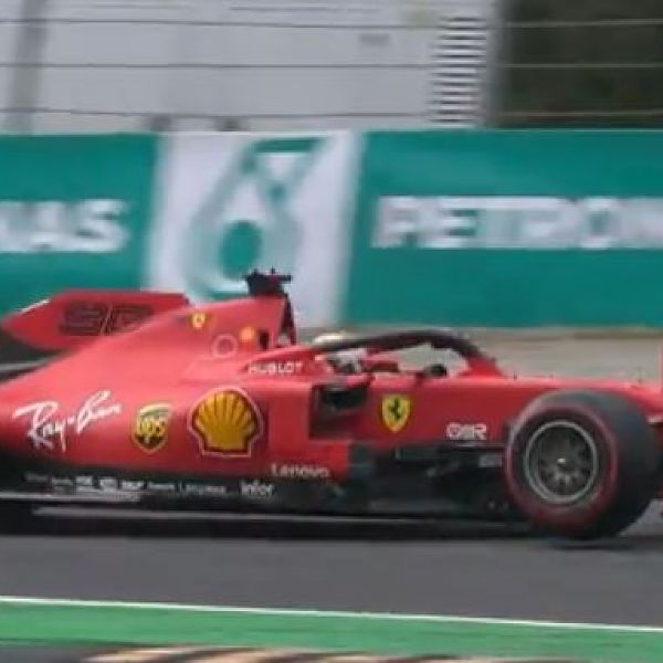 Vettel Monza '19 alla Roggia