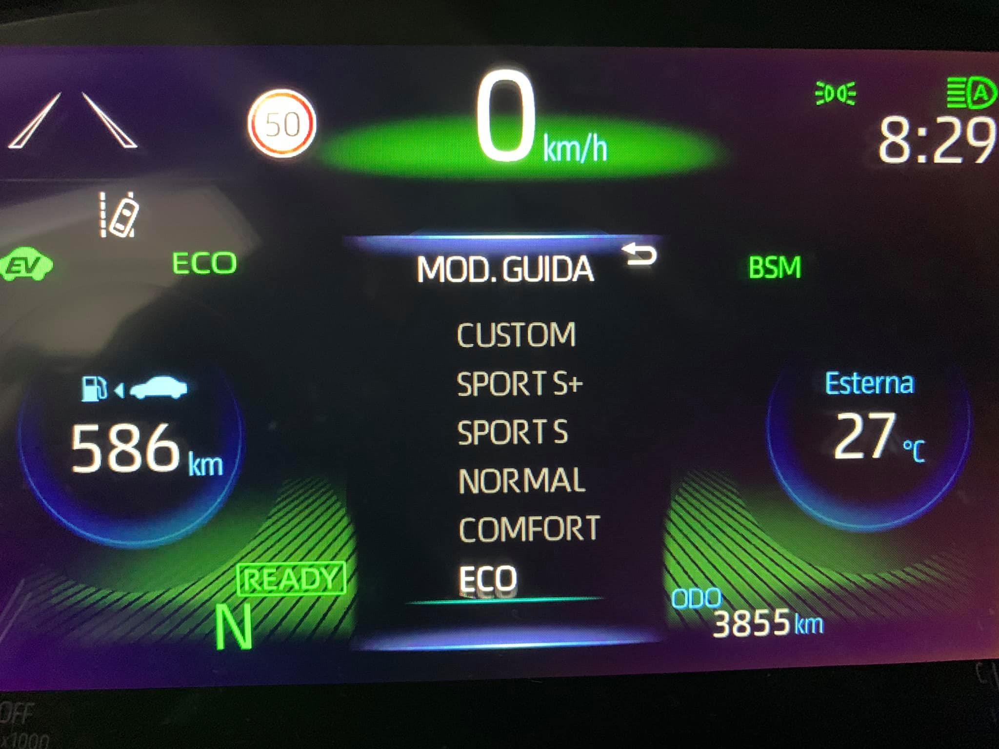 Modalità con sistema AVS